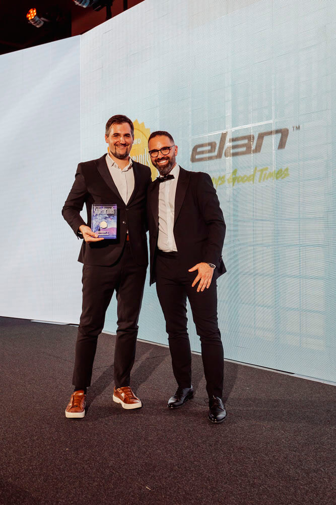 Domen Dan Gaiman, Elan d.o.o., Boško Praštalo, Superbrands Slovenija