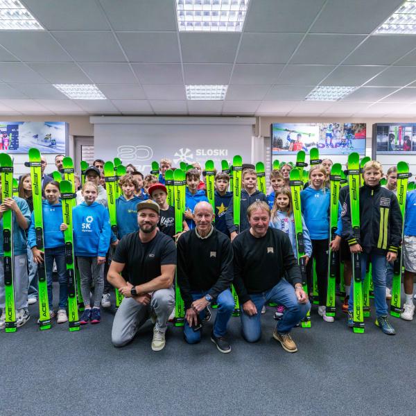 ELAN DONATES 80 PAIRS OF SKIS TO YOUNG HOPES